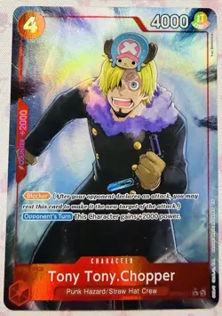 One Piece TCG: OP10-011 PRB02 Alt Art Tony Tony Chopper English - NM - Image 1