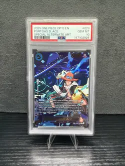 2025 ONE PIECE OP13 CARRYING ON HIS WILL EB02 028 PORTGAS D ACE SP PSA 10 GEM MT - Image 1