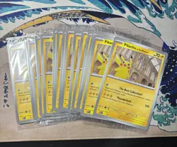 Pikachu At The Museum Jumbo Promo Card X15 Pokemon TCG, New Sealed - Image 1