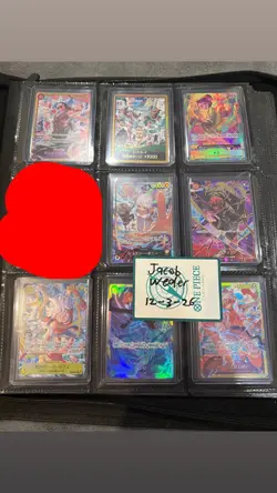 One Piece Binder CLEARANCE check photos for cards feel free to send a offer - Image 1