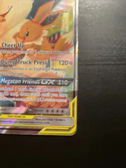 Pokemon TCG Sun & Moon Eevee and Snorlax GX SM169 Holo Tag Team Promo Card - Image 4