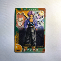 S1781 Trunks 065 Japanese Dragon Ball x Morinaga Clear Wafer Card - Image 1
