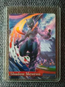 SHADOW MEWTWO CARD AMIIBO US EDITION POKKEN TOURNAMENT NINTENDO WII U POKEMON - Image 1