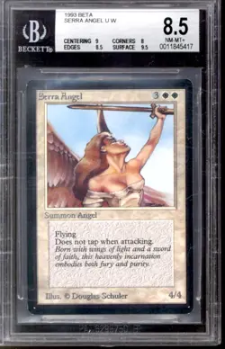 Magic MTG Beta Serra Angel BGS 8.5 (9, 8, 8.5, 9.5) - Image 1