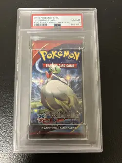 Pokemon TCG Primal Clash Graded Pack PSA 8 Mega Gardevoir XY Series NFS - Image 1