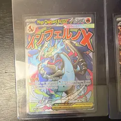 Pokemon Mega Charizard X EX & Oricorio EX Holo Mega Evolution MEP Set English - Image 1