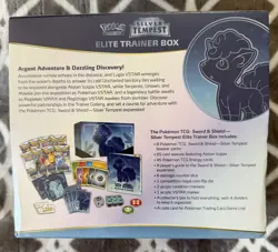 New Pokemon TCG Silver Tempest Elite Trainer Box Sealed, ETB Sword & Shield - Image 2