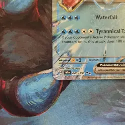 Pokemon TCG Gyarados EX Ultra Rare Full Art Holo 045/198 SV01 Stage 1 300HP 2023 - Image 3