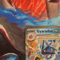 Pokemon TCG Gyarados EX Ultra Rare Full Art Holo 045/198 SV01 Stage 1 300HP 2023 - Image 4