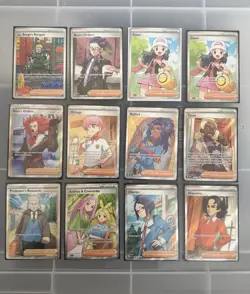 Pokemon TCG- Full Art Trainer Lot Of 12 - Image 1