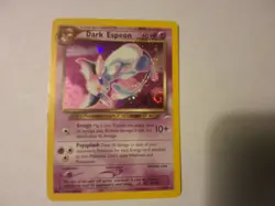 Pokemon Dark Espeon 4/105 Neo Destiny Holo Rare 60 HP Stage 1 - Image 2
