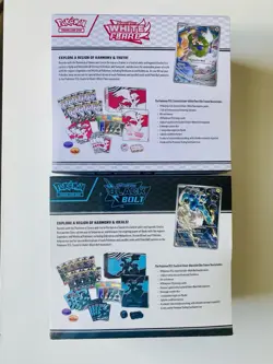 Pokemon TCG: Black Bolt & White Flare Set Elite Trainer Box ETB - IN HAND ✅ - Image 2