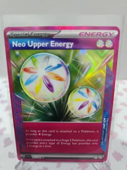 Pokemon TCG - Neo Upper Energy 162/162 - Ace Spec - Temporal Forces - NM/M - Image 1
