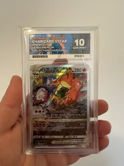 Pokemon - Charizard VSTAR Black star promo - SWSH262 - UPC - Ace Gem Mint 10 - Image 1