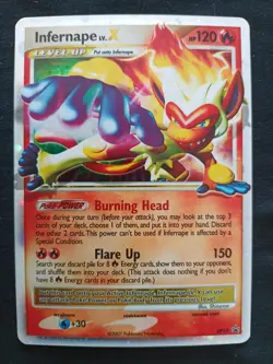 Pokemon TCG - Infernape LV.X - DP10 - Ultra Rare - Black Star Promo - LP - Image 1