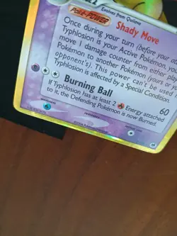 Pokemon TCG: Typhlosion 12/101 Dragon Frontiers Holo MP - Image 5