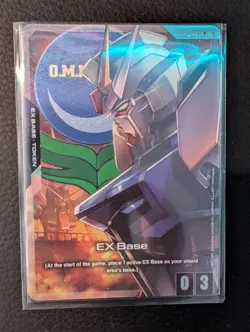 EX Base Alternate Art Strike Freedom Foil Gundam TCG Card Game EXRP-002 NM - Image 1