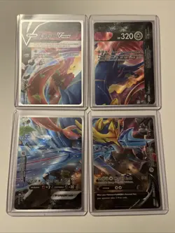 Zacian V-UNION [Set of 4] SWSH: Sword & Shield Promo Cards Holo - Image 1