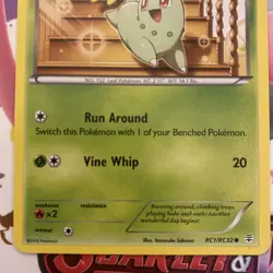 Chikorita RC1/RC32 XY Generations Radiant Collection Pokemon Card Promo - Image 2