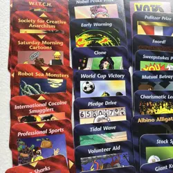 Illuminati New World Order (INWO) Card Game - HUGE 150 Card Lot NMT/LP - Image 3