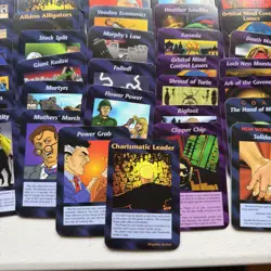 Illuminati New World Order (INWO) Card Game - HUGE 150 Card Lot NMT/LP - Image 5