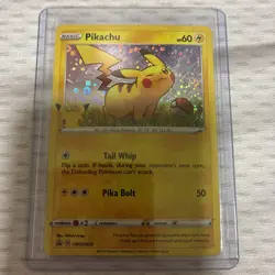 Pikachu SWSH039 SWSH: Sword & Shield Promo Cards Holo - Image 1