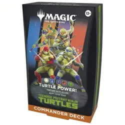 MTG TMNT Commander Deck Englisch Teenage Mutant Ninja Turtle Sealed - Image 1