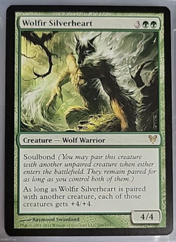 MTG Wolfir Silverheart Avacyn Restored 206/244 Regular Rare - Image 1