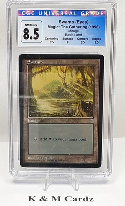 MTG - Mirage - Swamp - CGC 8.5 - Vintage - Image 1