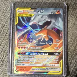 Pokemon Reshiram & Charizard GX Holo 20/214 Sm-Unbroken Bonds Ultra Rare 270 HP - Image 1