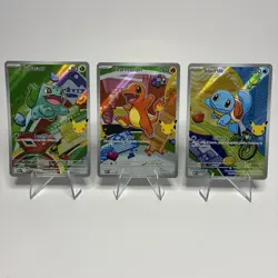 Pokemon 2026 First Partner Illustration Collection Series 1 Kanto Promos Set - Image 1