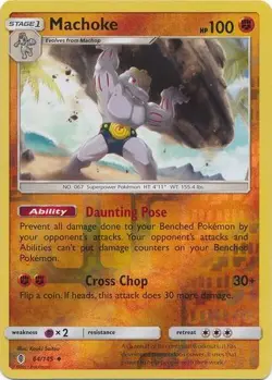Machoke 64/145 Reverse Holo | Guardians Rising | Pokemon Card - Image 1