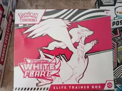 Pokemon TCG Black Bolt White Flare Elite Trainer Box ETB - Image 1