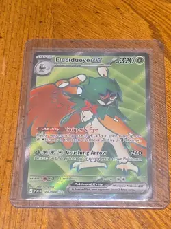 Pokemon Mega Evolution Perfect Order English Decidueye Ex 100/088 Full Art M/NM - Image 1