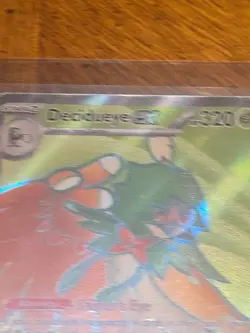 Pokemon Mega Evolution Perfect Order English Decidueye Ex 100/088 Full Art M/NM - Image 2