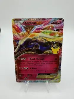 Pokemon Xerneas EX 97/146 Celebrations Classic Collection Holo Full Art - Image 1