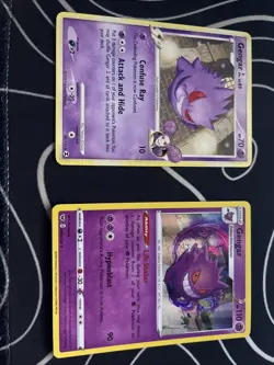 Pokemon TCG Gengar GL 40/111 Rising Rivals Gengar Sword and Shield 085/202 Lot - Image 1