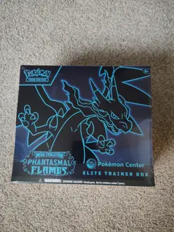 Pokemon TCG Phantasmal Flames Pokemon Center ETB Elite Trainer Box - New Sealed - Image 1