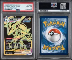 Rayquaza VMAX TG29 PSA 10 Gem Mint - Pokemon Silver Tempest Full Art Secret 💎 - Image 3