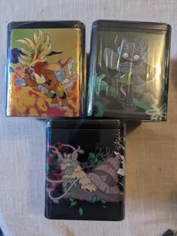 Pokemon TCG: Stacking Tin 2025 Factory Sealed Set of 3 Tins - Image 1