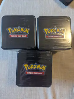 Pokemon TCG: Stacking Tin 2025 Factory Sealed Set of 3 Tins - Image 2