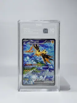 ZAPDOS EX 2023 POKEMON SCARLET & VIOLET 151 SET #202/165 SPECIAL ILUSTRATION - Image 1