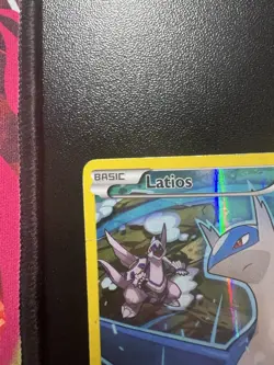 Pokemon TCG Latios XY79 XY Black Star Promo Full Art Ultra Rare Holo Heavy Play - Image 3