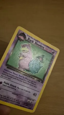 Pokemon TCG Team Rocket Bundle Dark Slowbro 29/82 and Slowpoke - Image 2