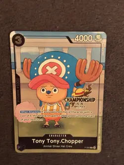 P-065 Tony Tony.Chopper - CS 25 26 Championship Stamp One Piece Perfect Conditio - Image 1