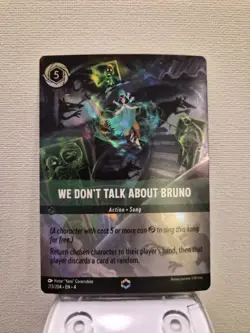 We Don't Talk About Bruno (Enchanted) 213/204 Ursula's Return Disney Lorcana - Image 1