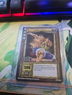Luffys Fury 2006 Holo Vintage Rare Cards - Image 1