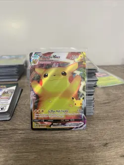 Pokemon Pikachu VMAX SWSH062 Promo Full Art Holo Sword & Shield Card - Image 1
