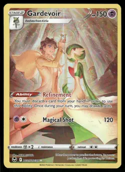 Pokemon Cards Gardevoir TG05/TG30 Silver Tempest Trainer Gallery Holo NM *2 - Image 1