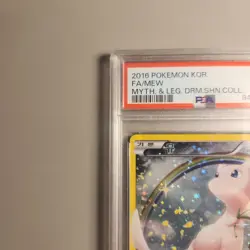 Pokemon Card Mew 017/036 Cp5: Mythical & Legendary Dream Shine (Korean) PSA 5 - Image 5
